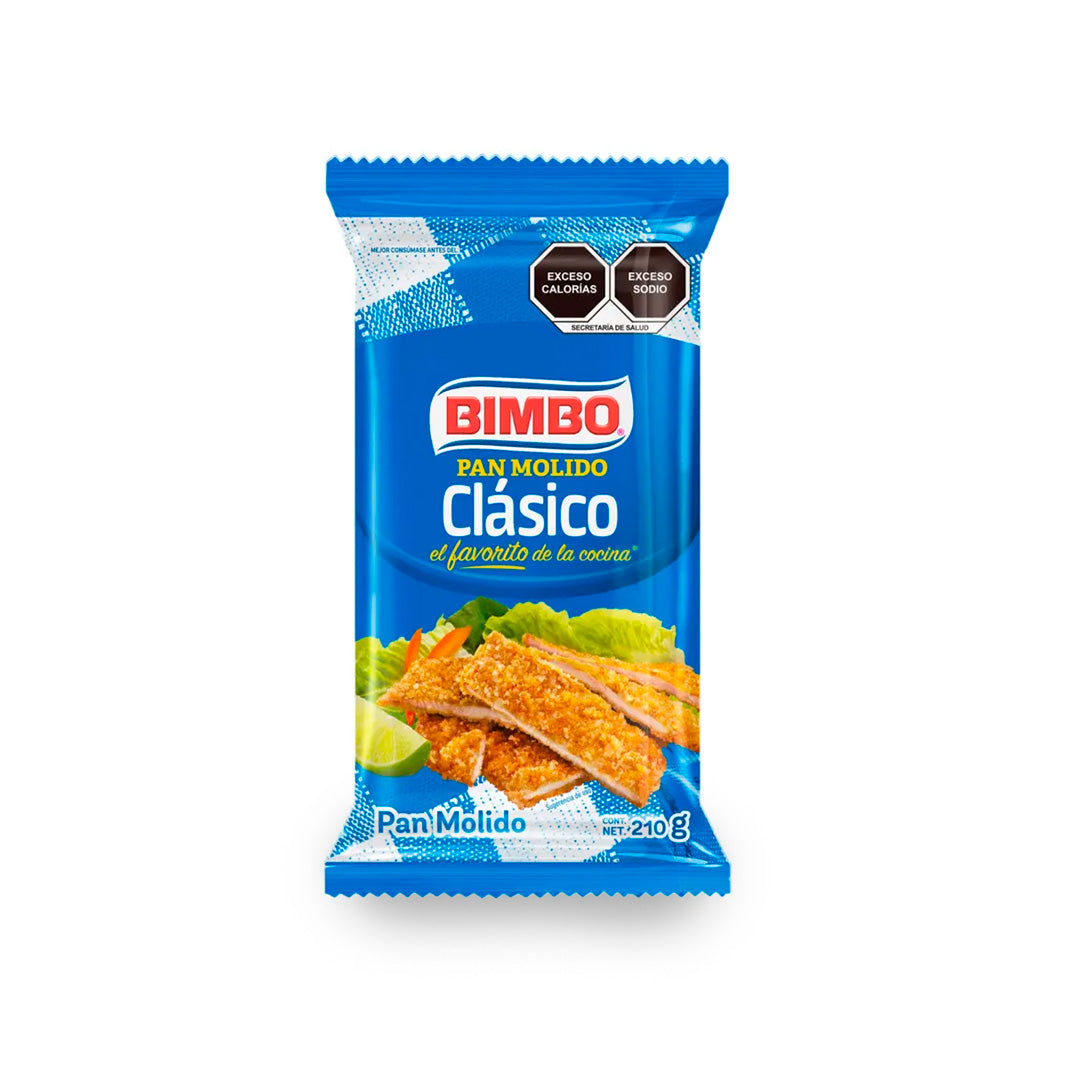 Pan Bimbo Molido 210 Gr.