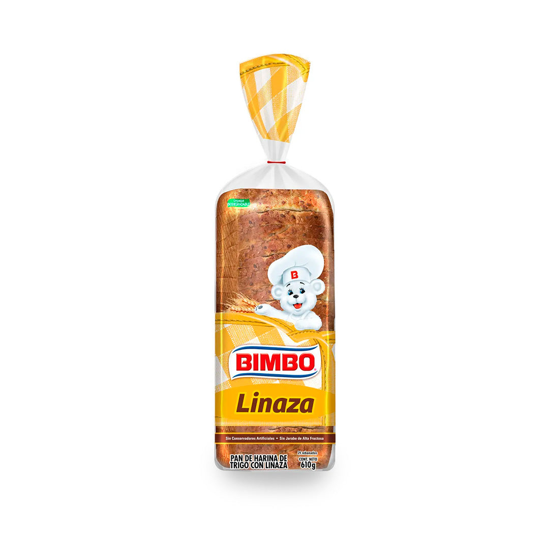 Pan Bimbo Pan Bimbo Linaza 610 G