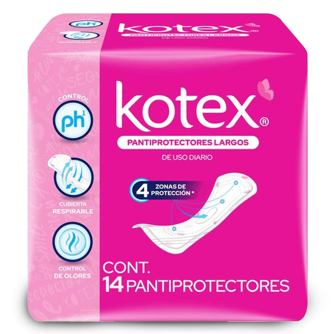 Panty Protector Kotex Largo 14 Pz
