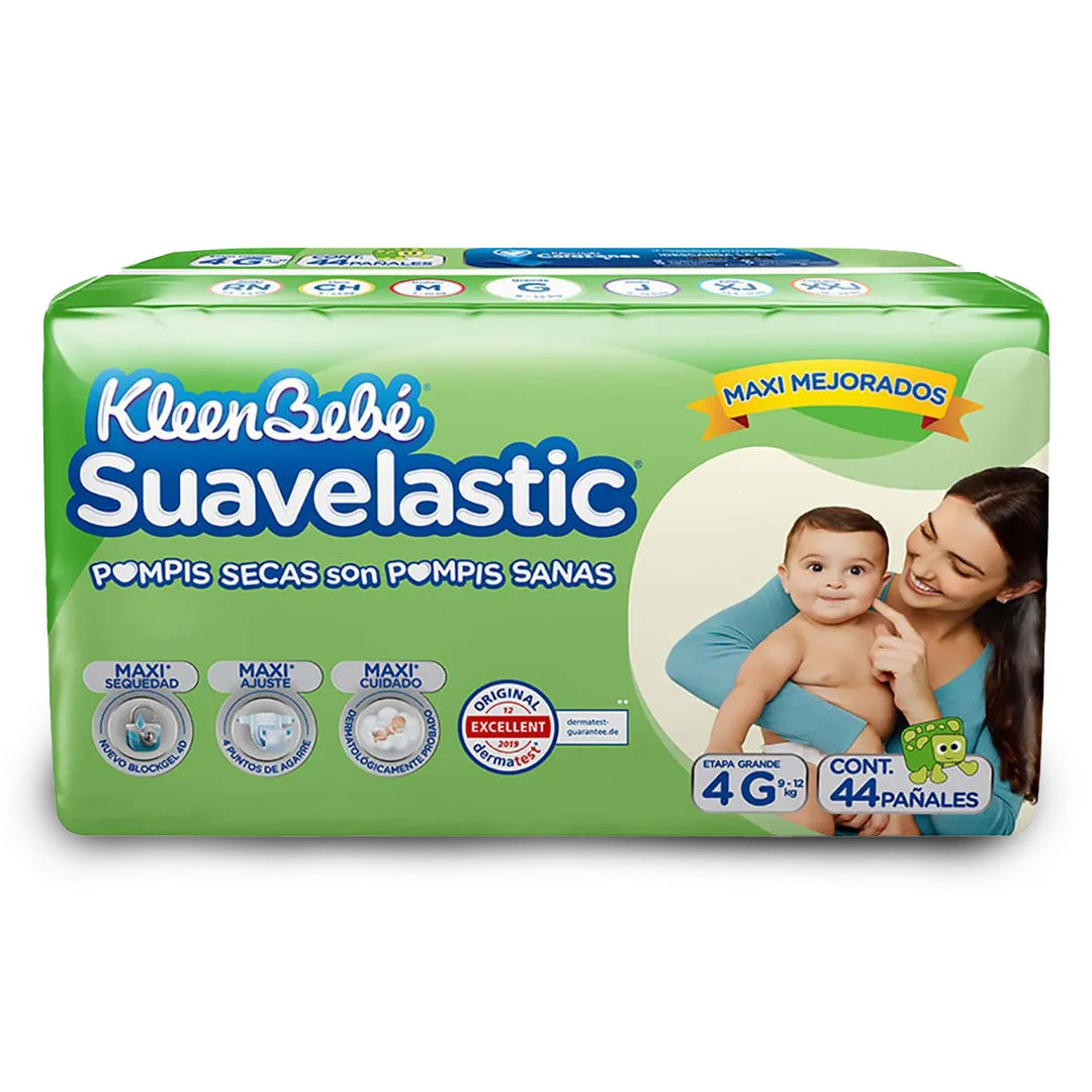 Pañal Suavelastic Max Gde 44 + 4 Pz