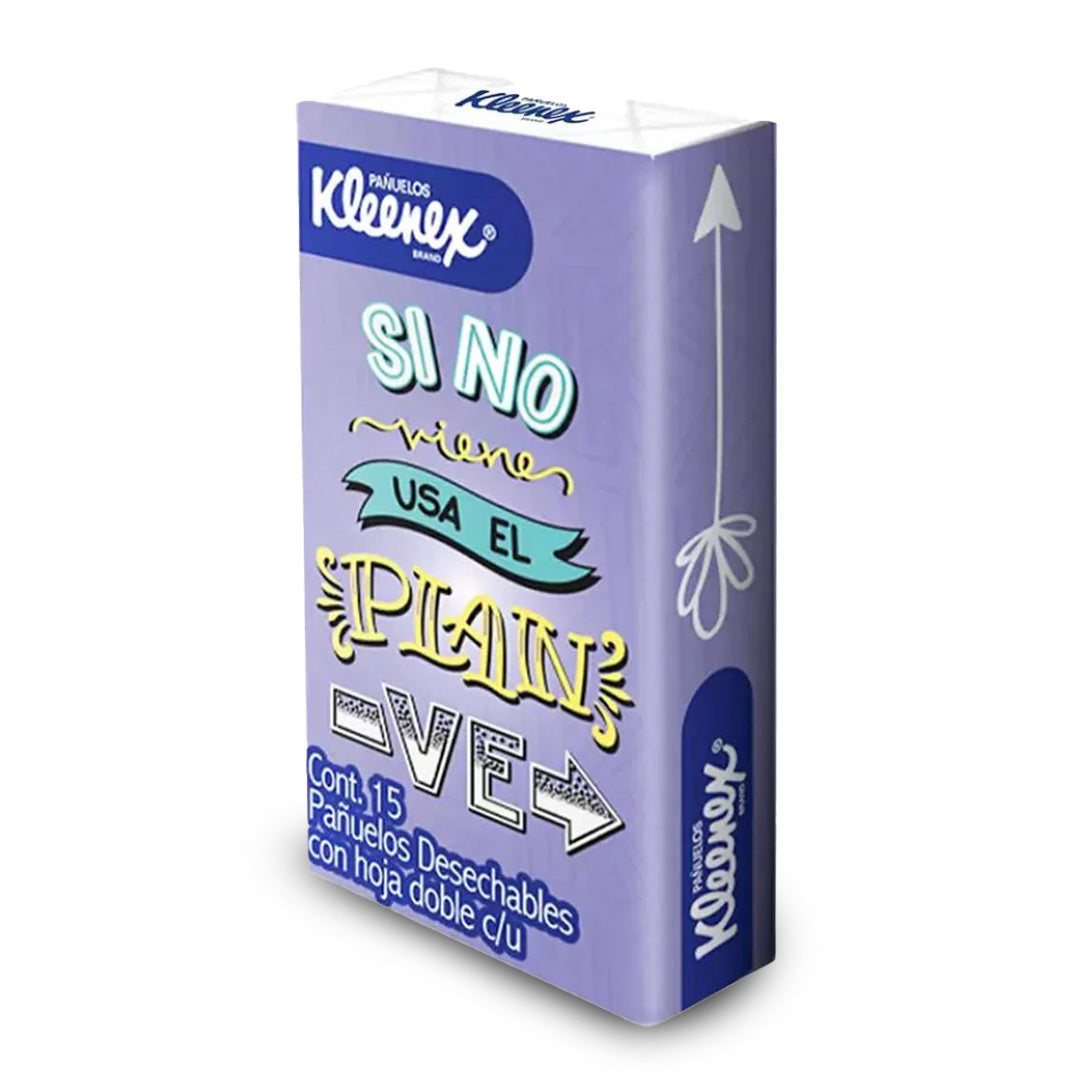 Pañuelo Kleenex Bolsillo 15 Pañ Pz