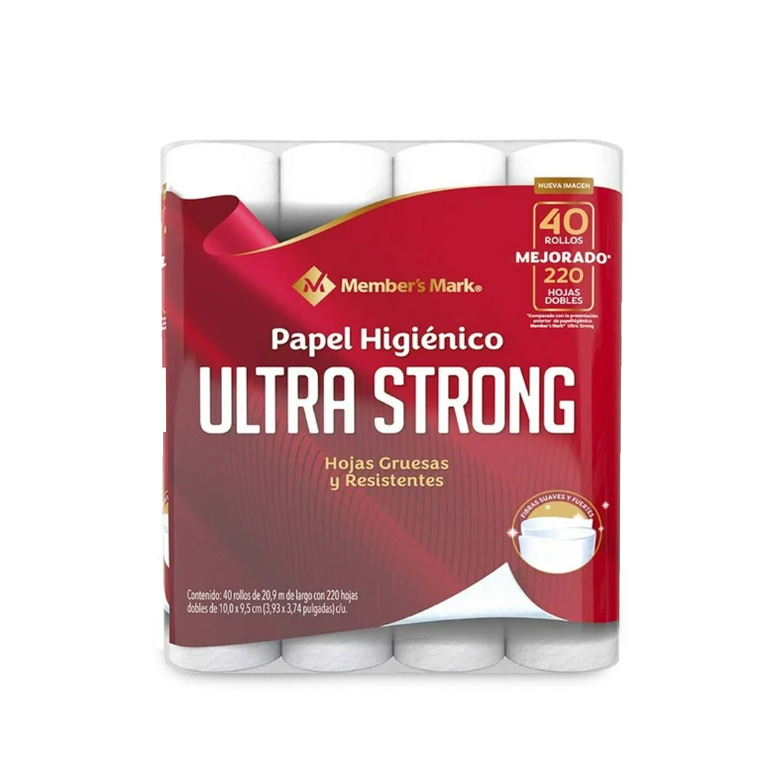 Papel Higienico Members Super Strong 40 Pz