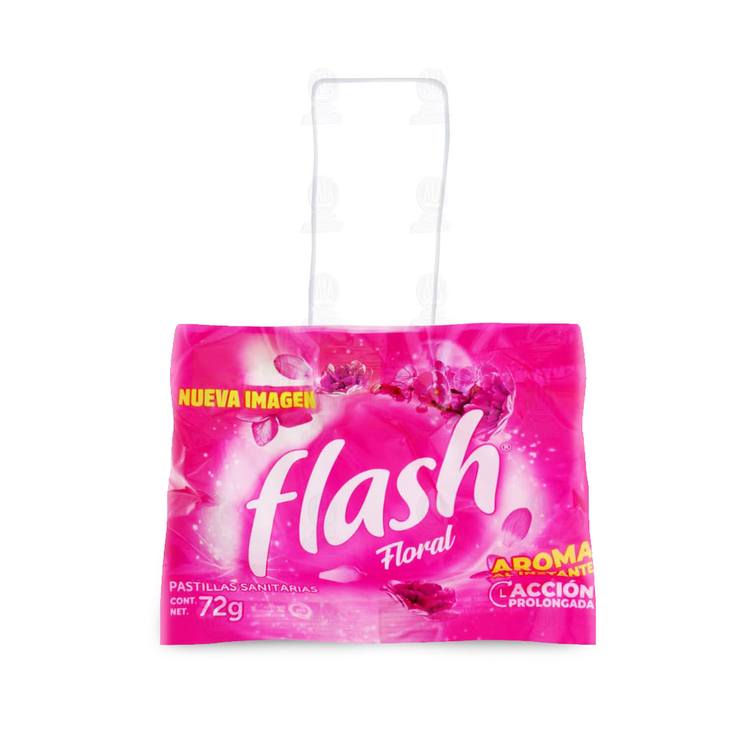 Pastilla Para Baño Flash Floral 72Gr