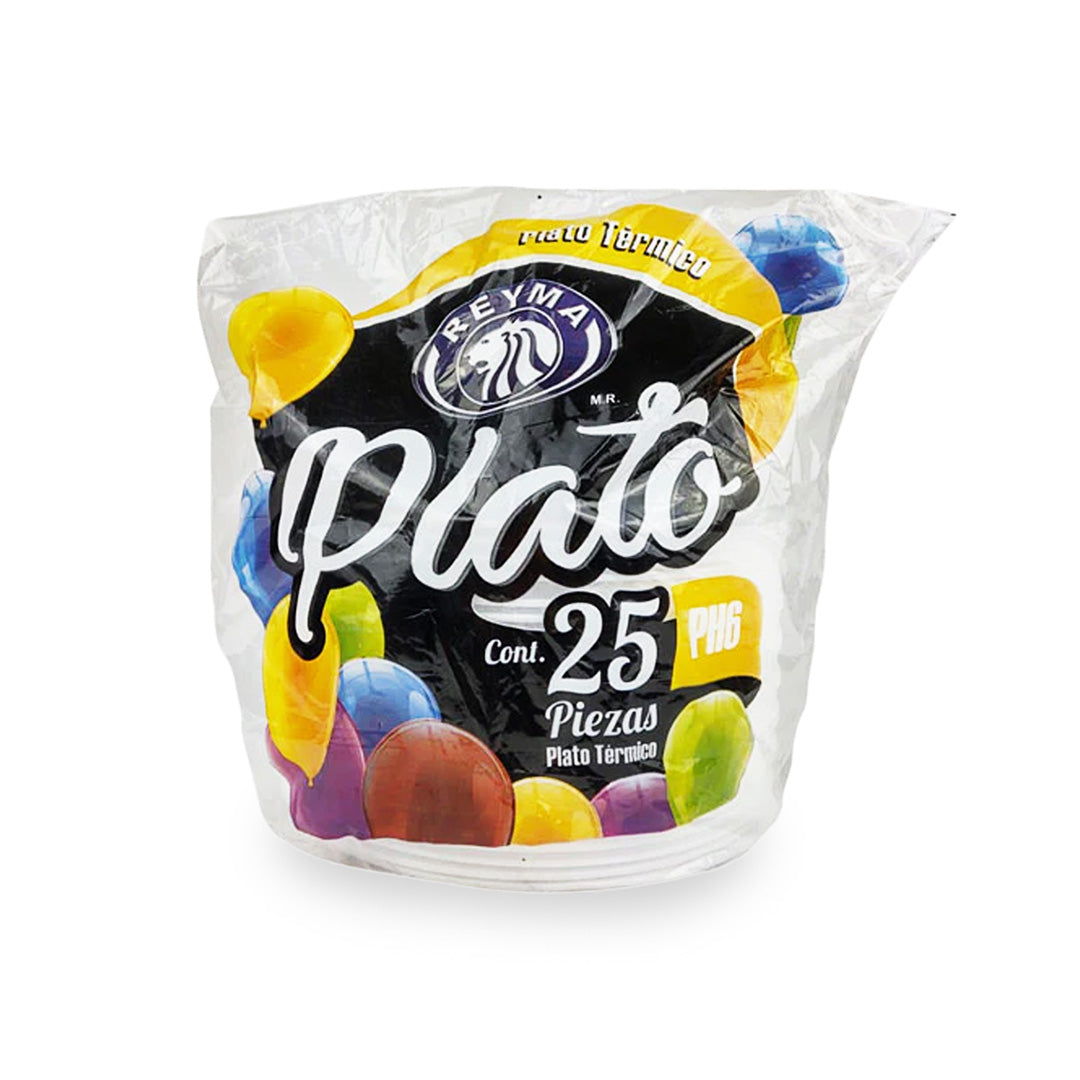 Platos Reyma Termico #Ph6 Poz 25 Pz.