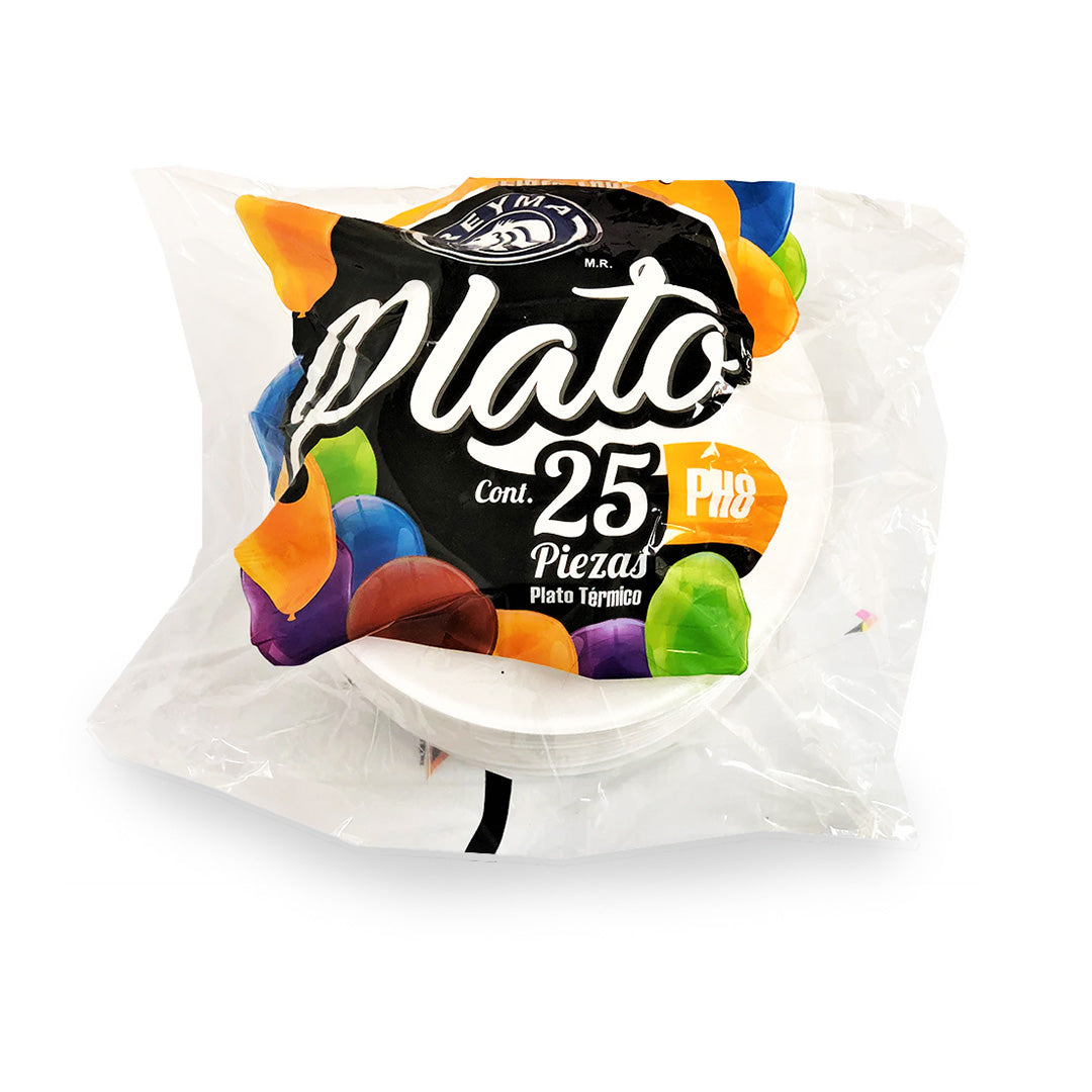 Platos Reyma Termico #Ph8 Poz 25 Pz.