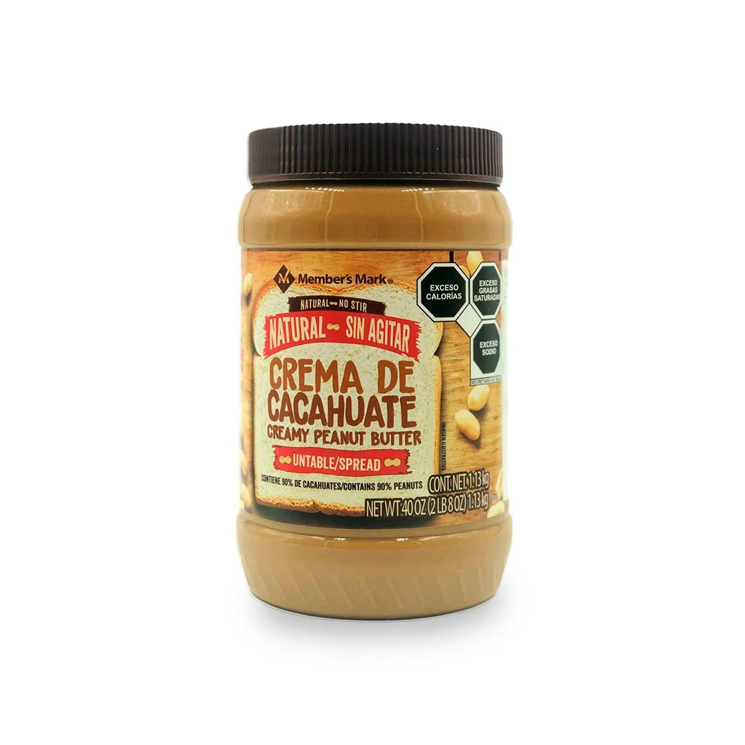 Postre Crema Cacahuate Members 1.13Kg