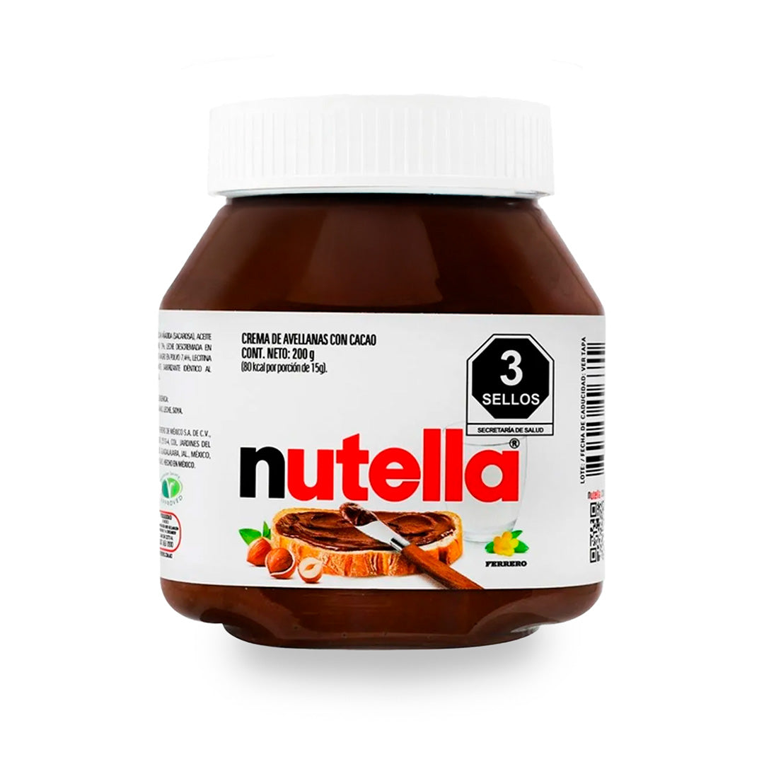 Postre Crema De Avellana Nutella 200 Gr