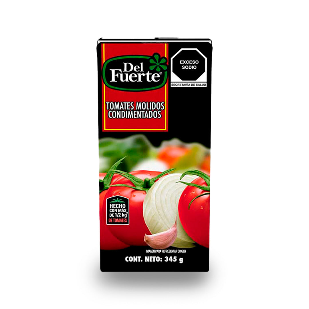 Pure Tomate Del Fuerte Condimentado 345Gr