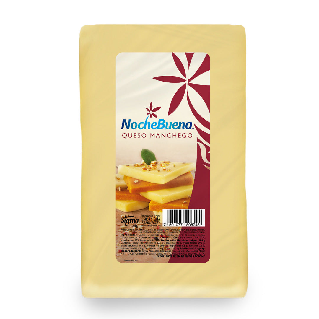 Queso Manchego Noche Buena Kg (3.5) 10536