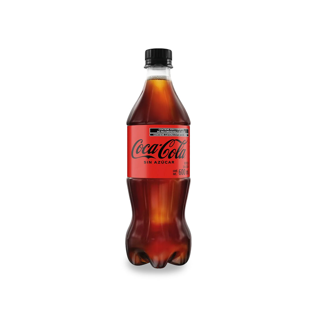 Refresco Coca Cola Sin Azucar 600 Ml
