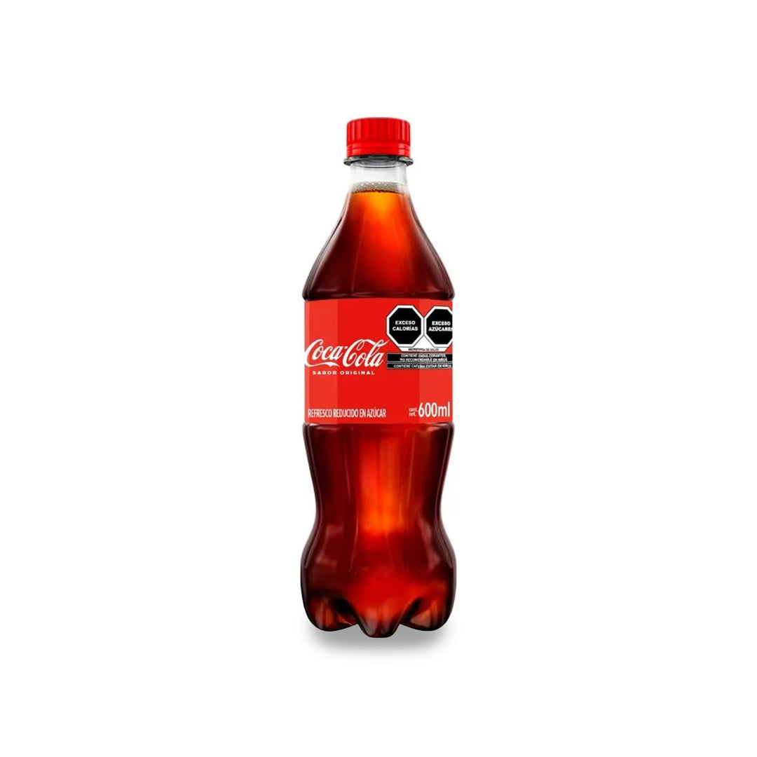 Refresco Coca Cola Taparrosca 600 Ml