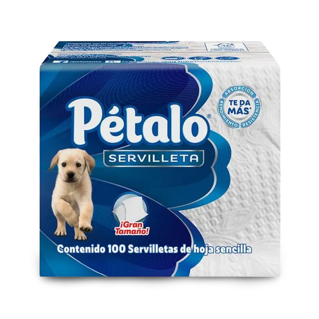 Servilletas Petalo 100 Pz.