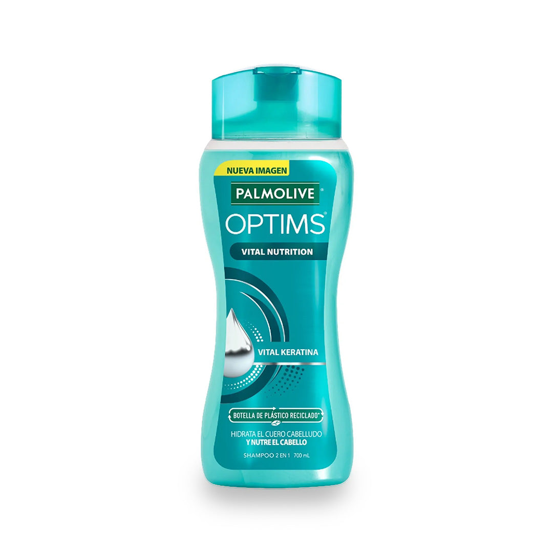 Shampoo Palmolive Optims 2En1 Vital Keratina 1L