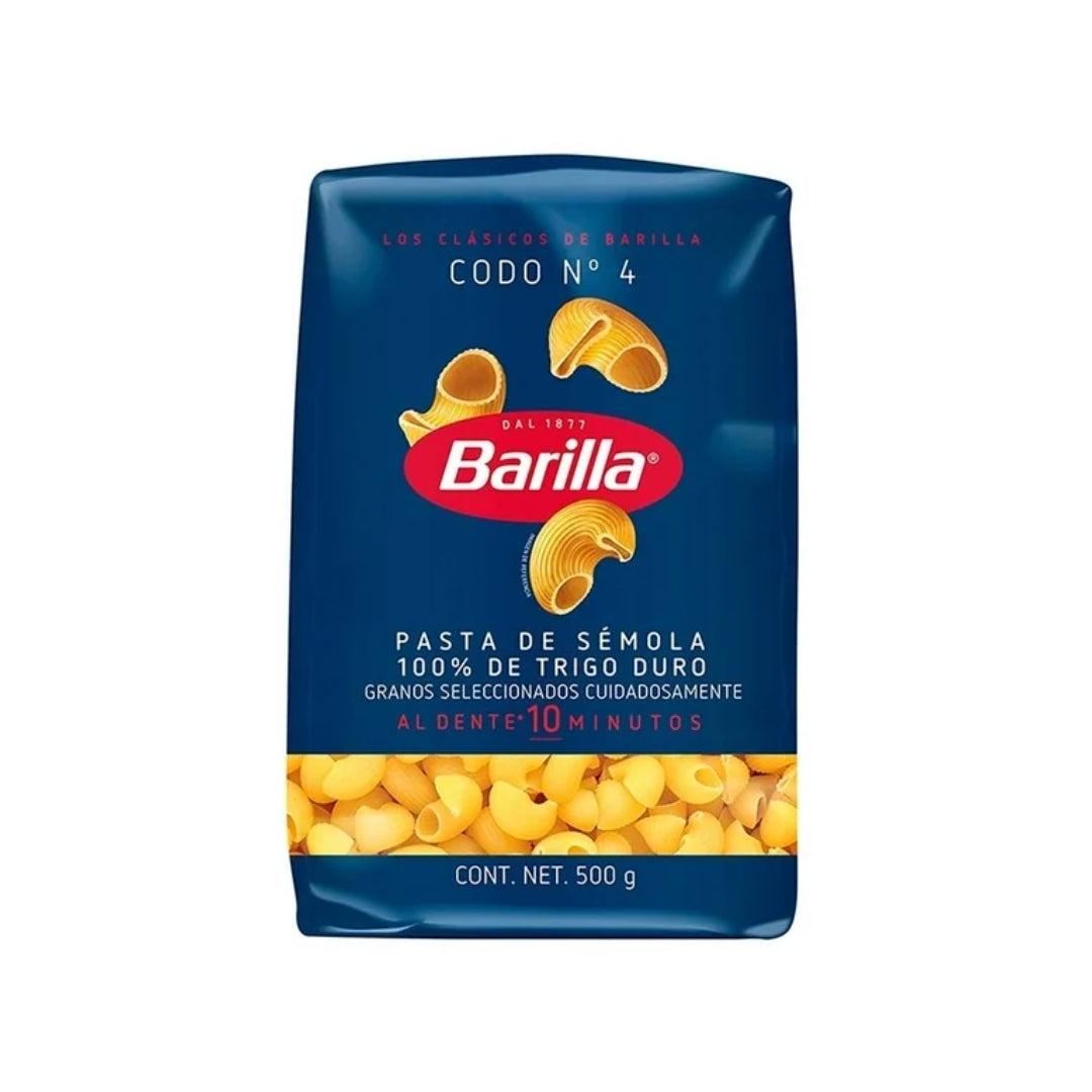 Sopa Barilla Codo N°4 500 Gr
