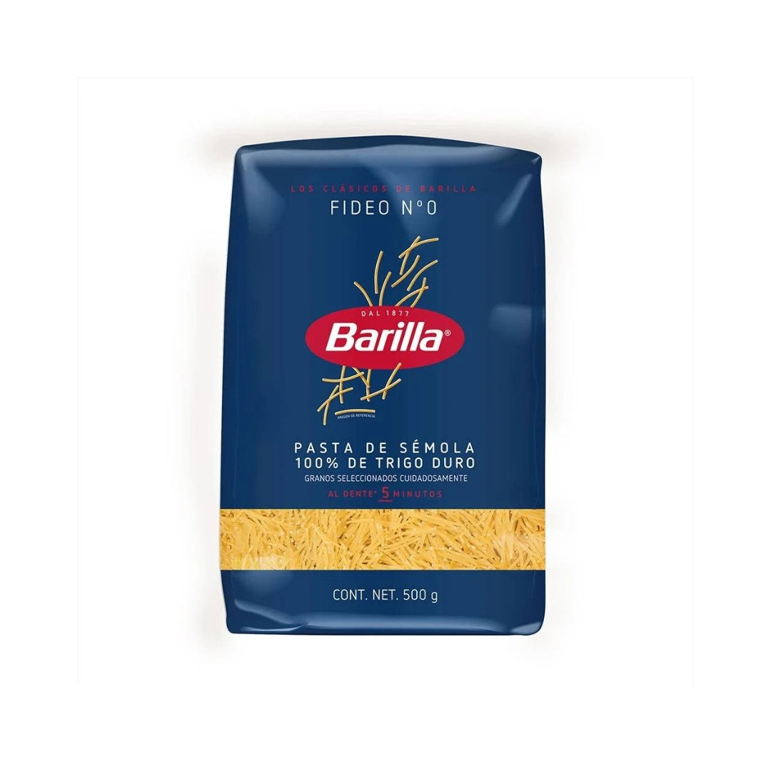 Sopa Barilla Fideo N°0 500 Gr