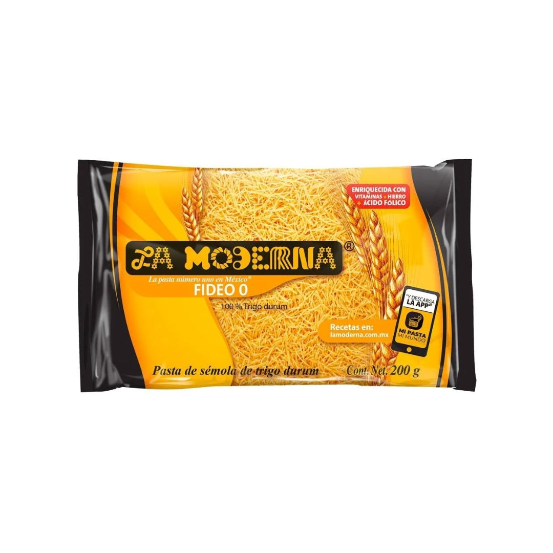 Sopa La Moderna Fideo 0 200 Gr