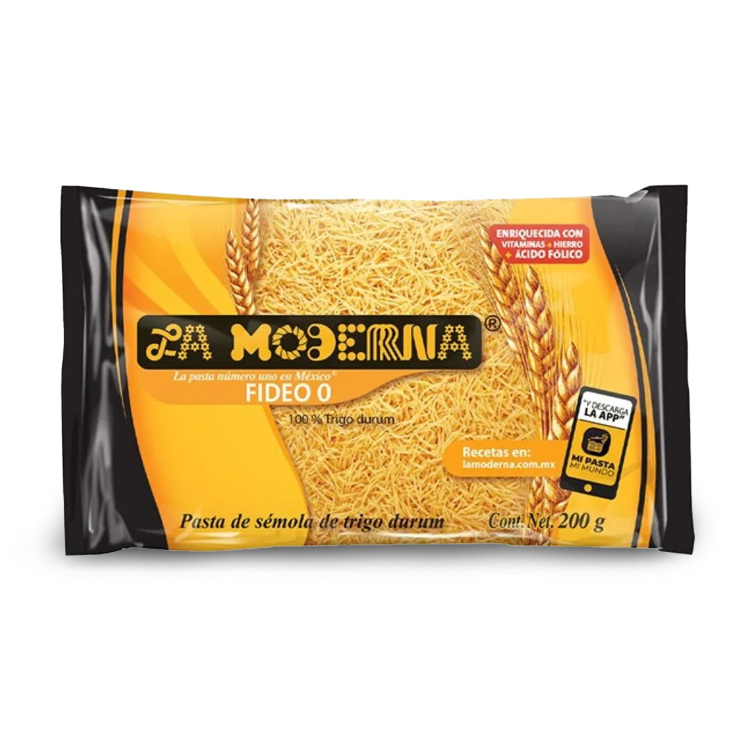 Sopa La Moderna Fideo 0 200Gr+10%