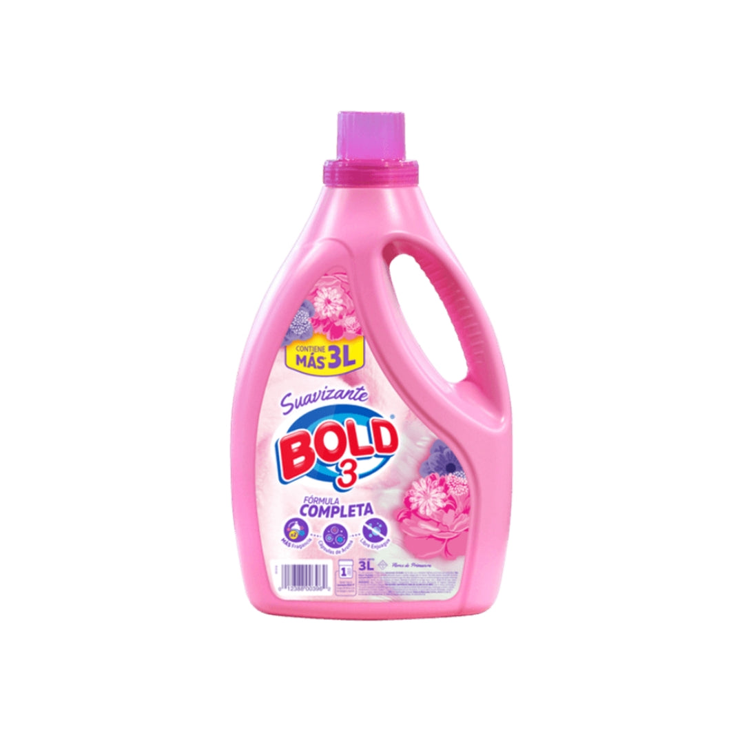 Suavizante Bold 3 Flores De Primavera 3 Lt