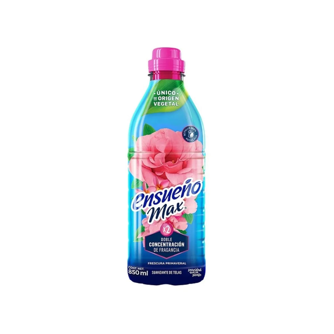 Suavizante Ensueño Max Con Enjuague Primaveral 850 Ml