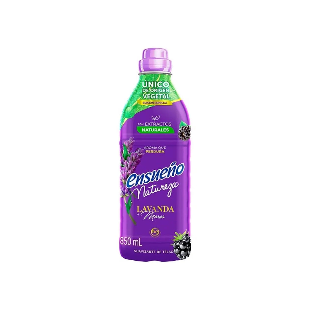 Suavizante Ensueño Natureza Lav/Moras 850Ml