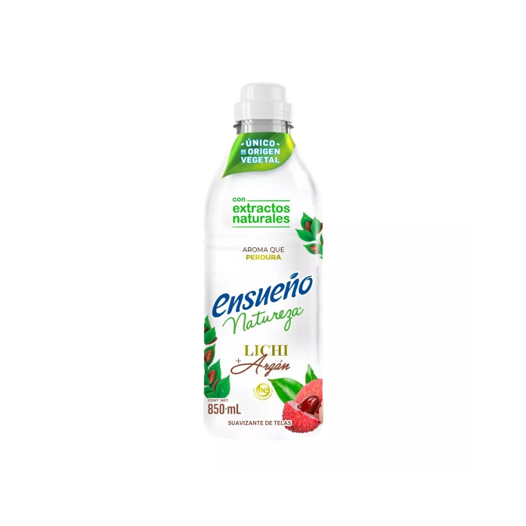 Suavizante Ensueño Natureza Lichi/Argan 850Ml