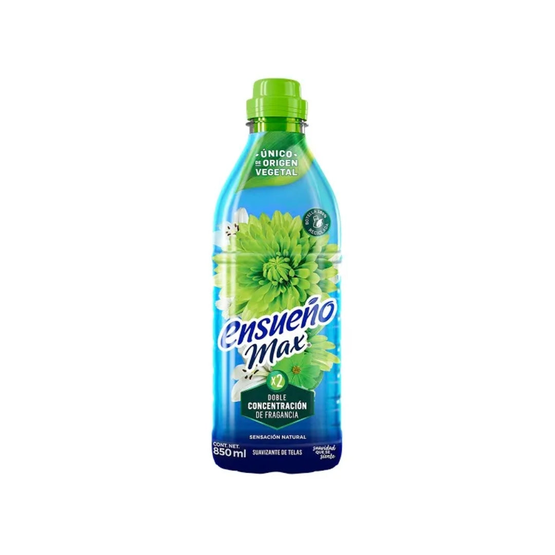 Suavizante Ensueño Sin Enjuague Sens. Nat. 850 Ml