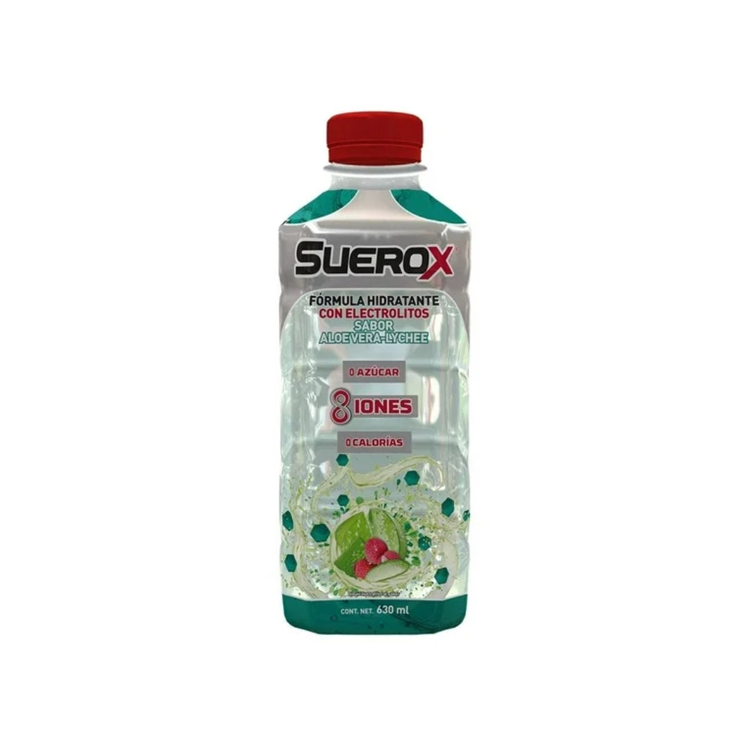 Suero Suerox 8iones Aloe Vera-Lychee 630Ml