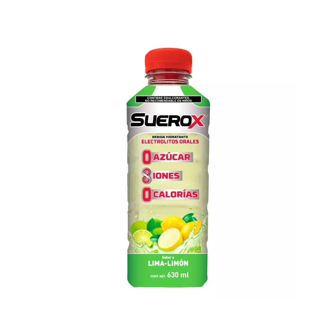 Suero Suerox 8iones Lima-Limon 630Ml