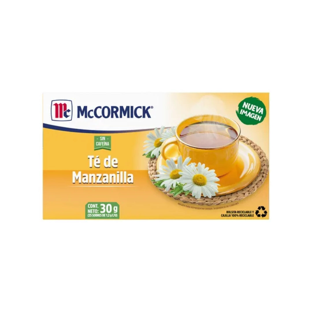 Te Mccormick Manzanilla 25 Pz.
