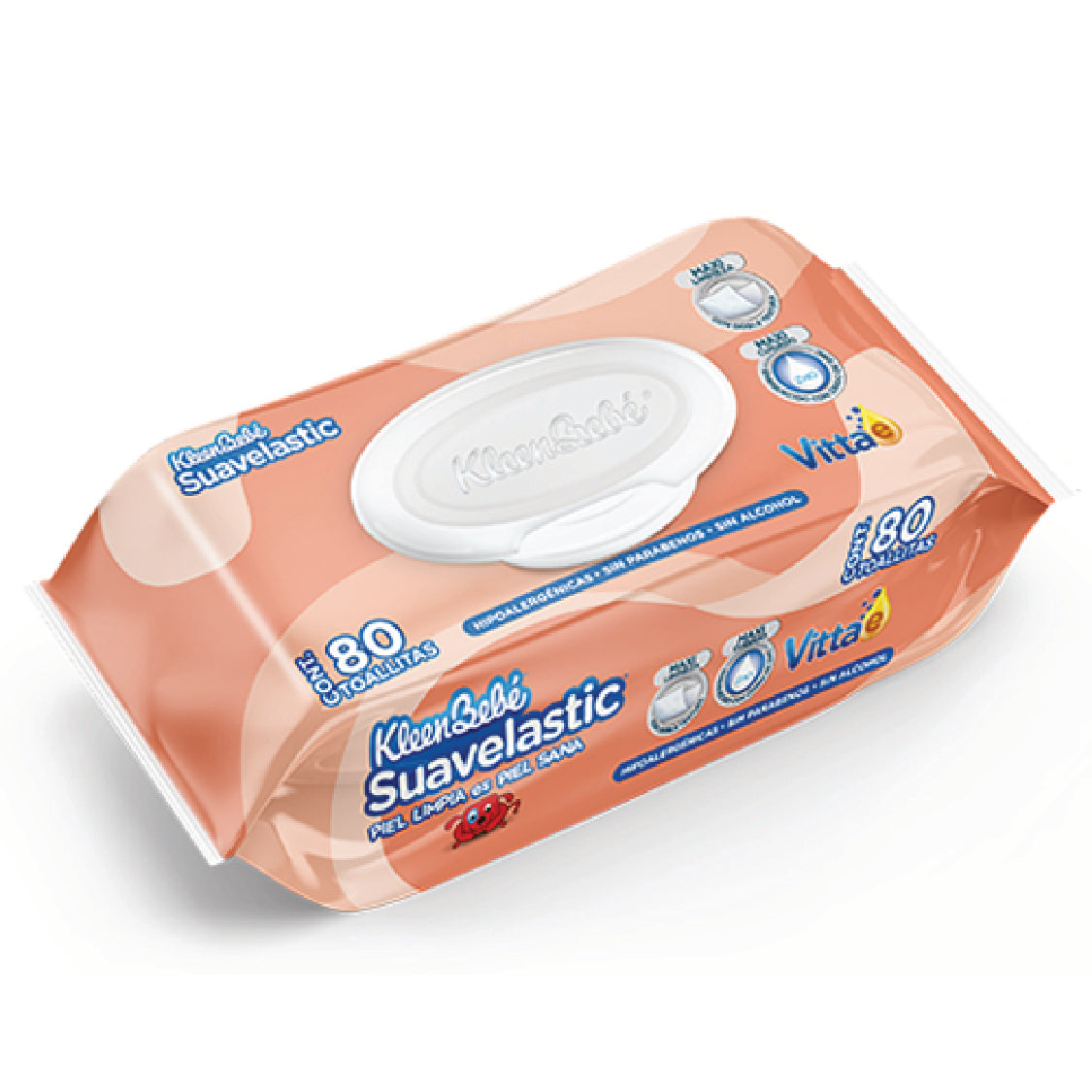 Toallas Para Bebe Suavelastic 80 Pz