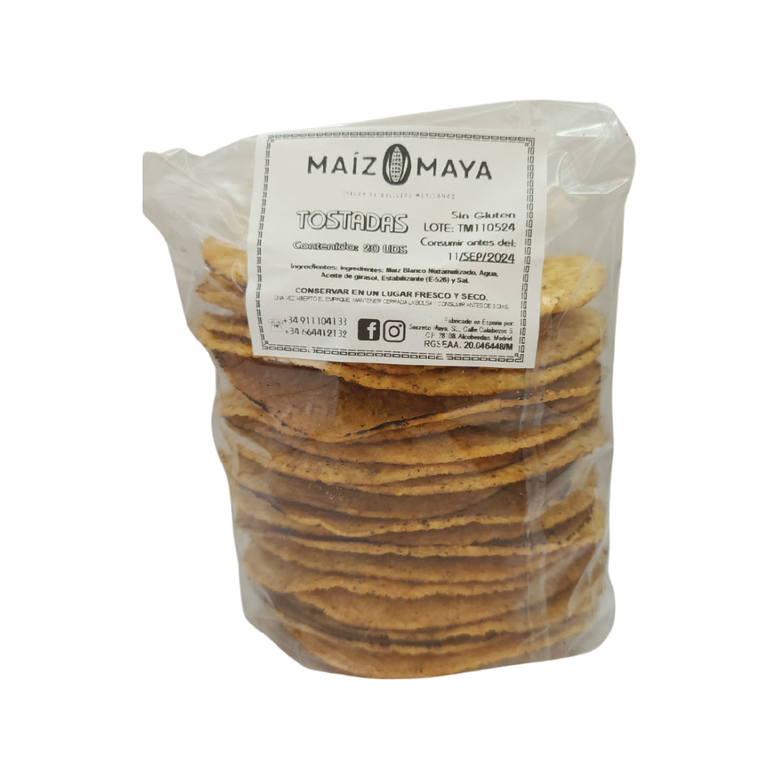 Tostadas Mayas 400 Gr