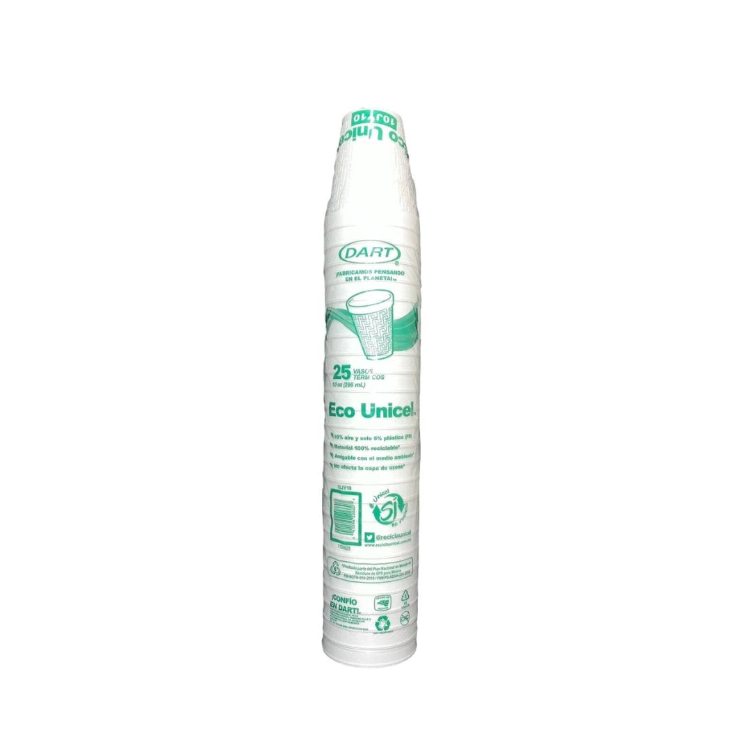Vasos Dart Termico #10 25 Pz.