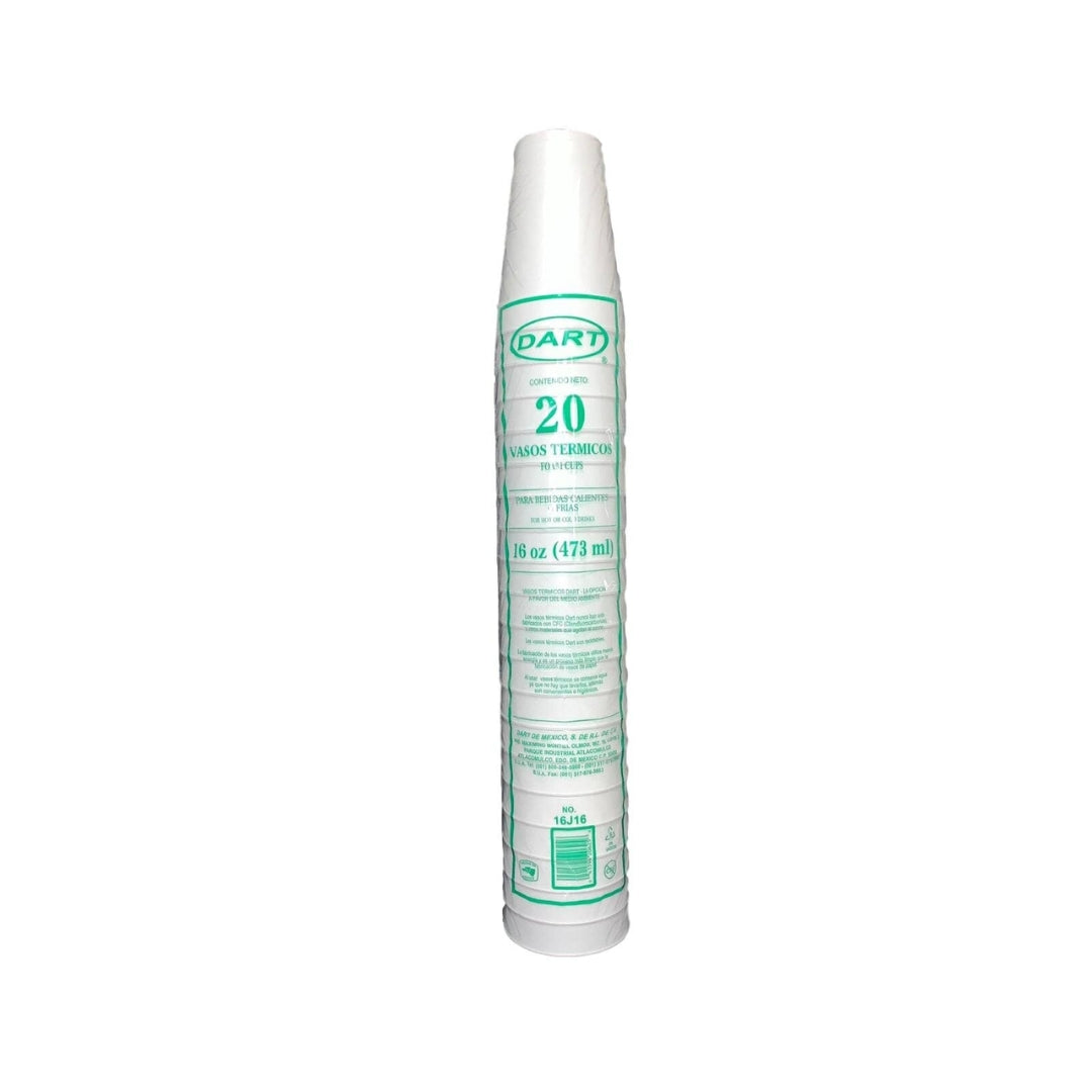 Vasos Dart Termico #16 20 Pz. ( 25)