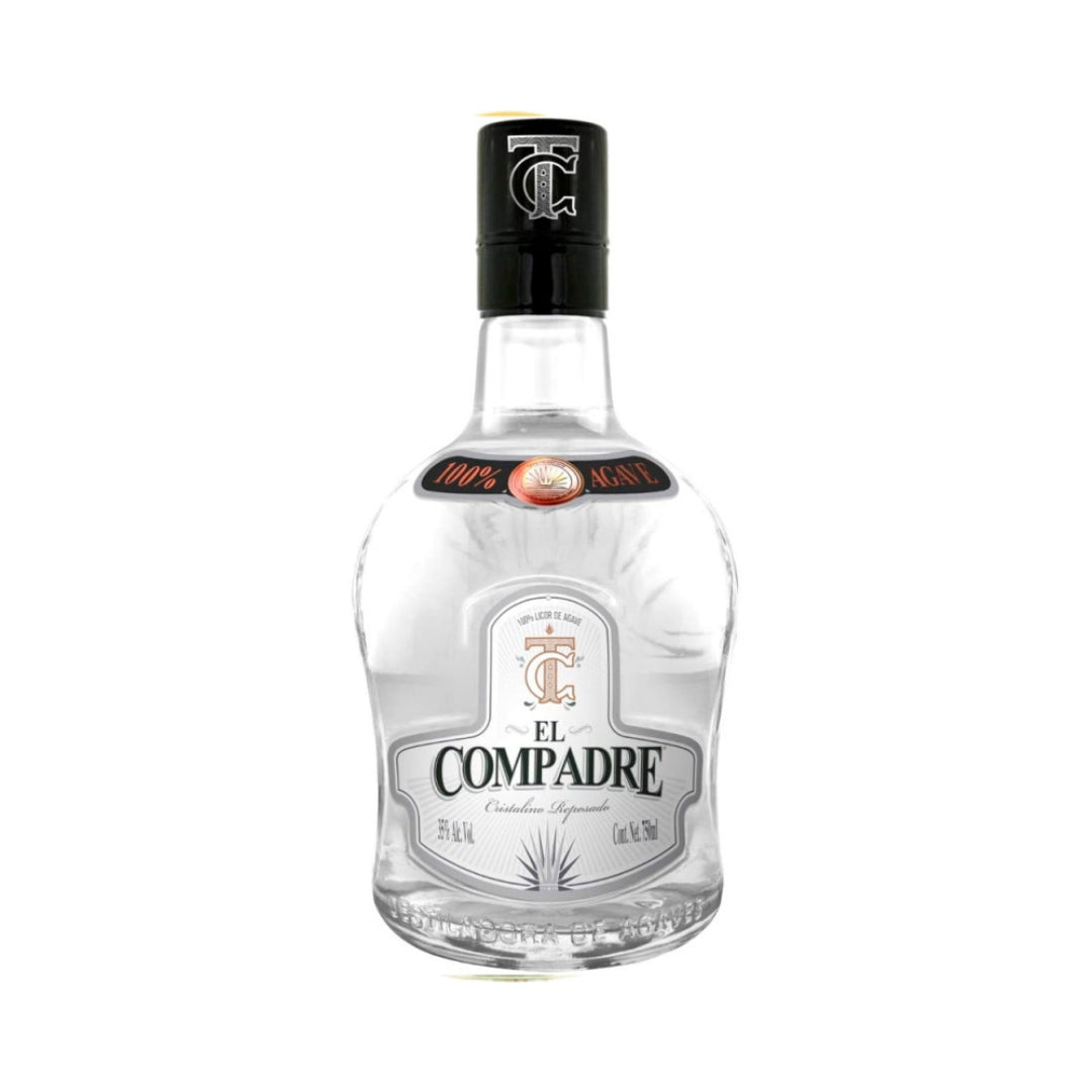 Destilado De Agave El Compadre Cristalino Rep. 750 Ml