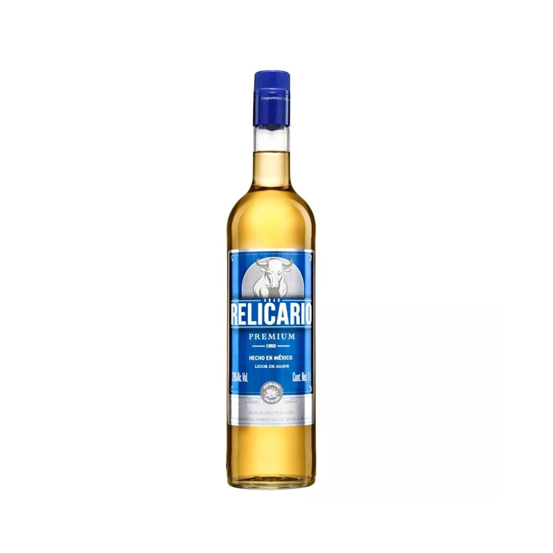 Destilado De Agave Licor Relicario Reposado Premium 1 Lt