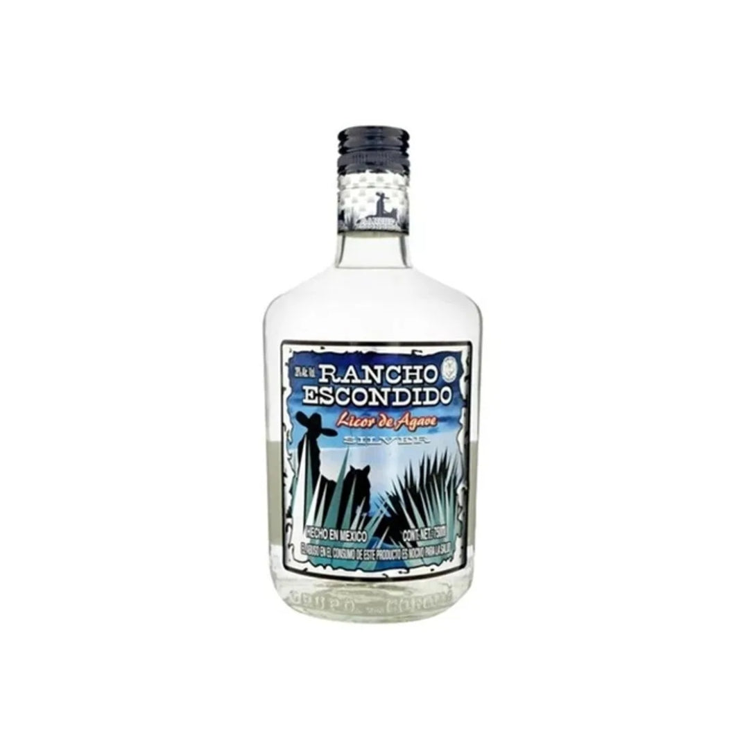 Destilado De Agave Rancho Escondido Silver 750 Ml