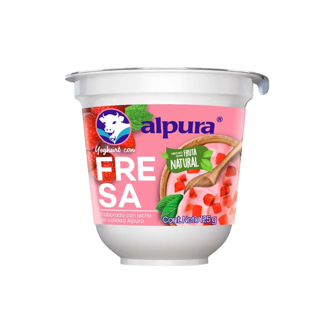 Yogurt Alpura Batido Fresa 125G