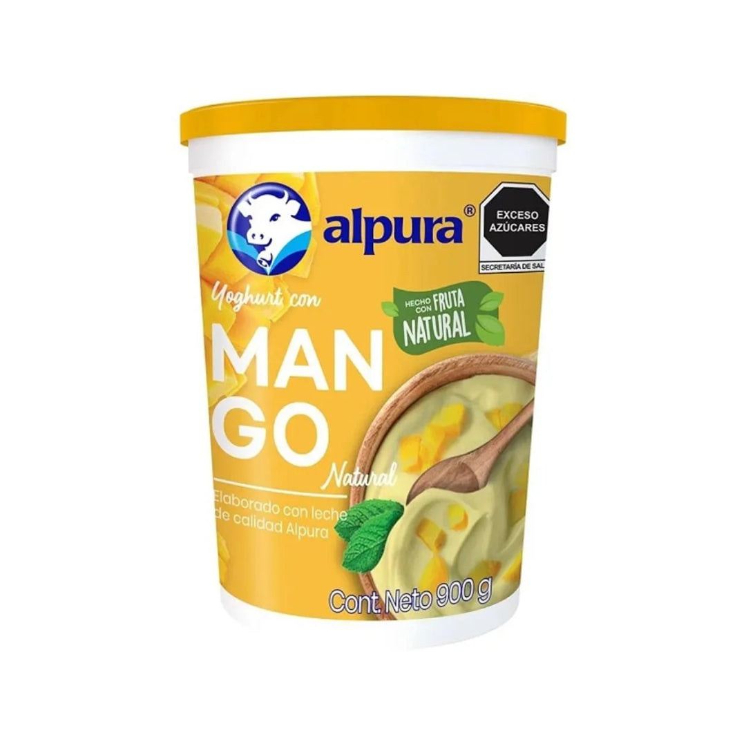 Yogurt Alpura Batido Mango 900 Gr