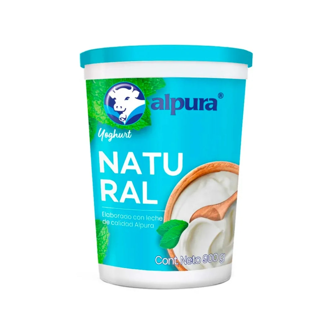 Yogurt Alpura Batido Natural 900 Gr