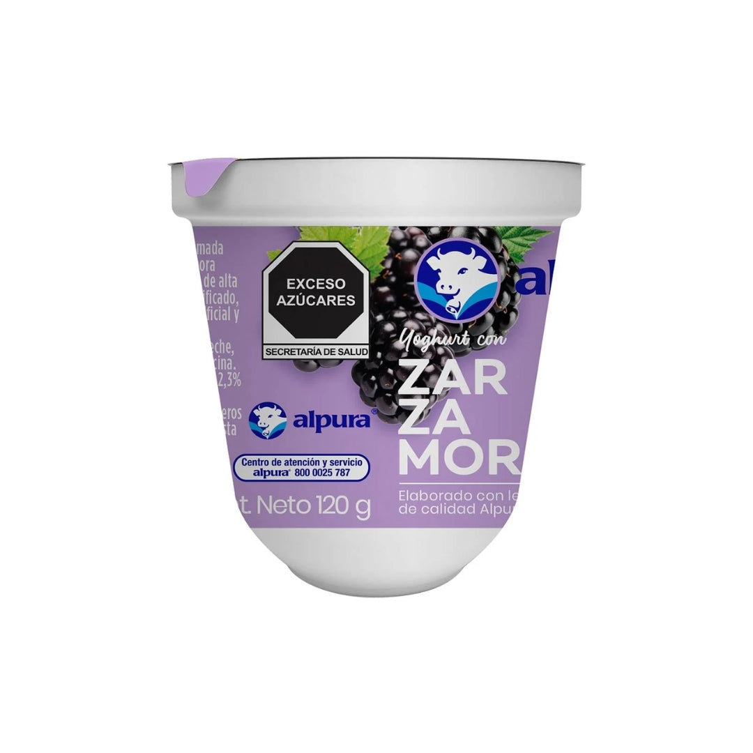Yogurt Alpura Batido Zarzamora 125 Gr