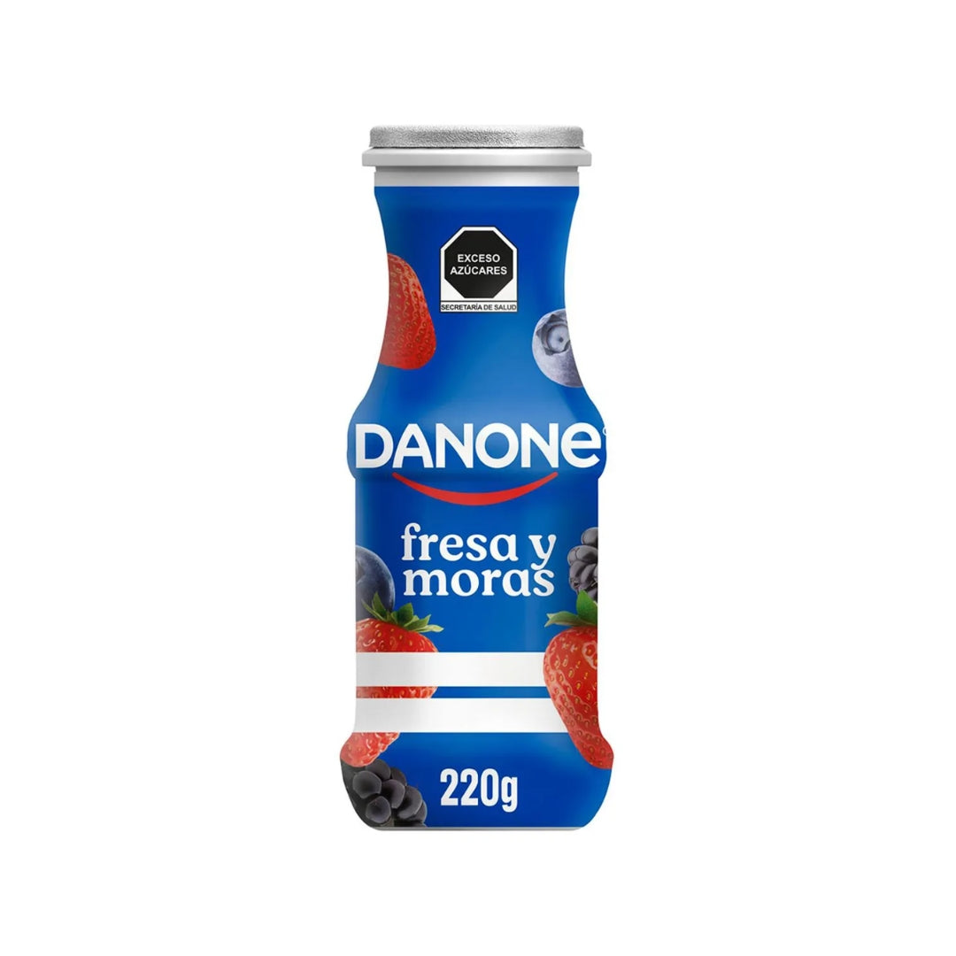 Yogurt Danone Beber Fre/Mora 220Gr