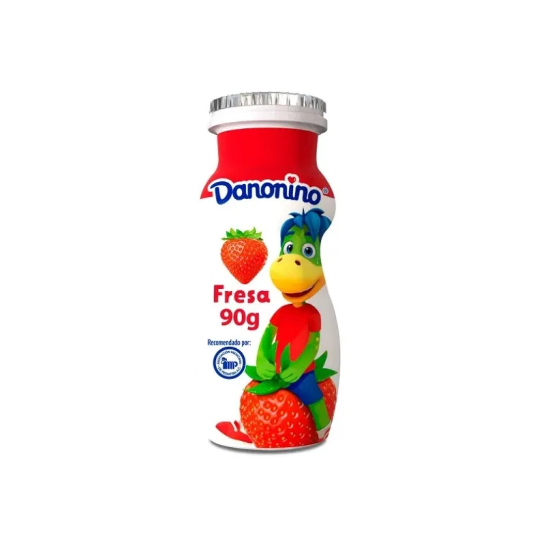 Yogurt Danonino Bebible Fresa 90Gr