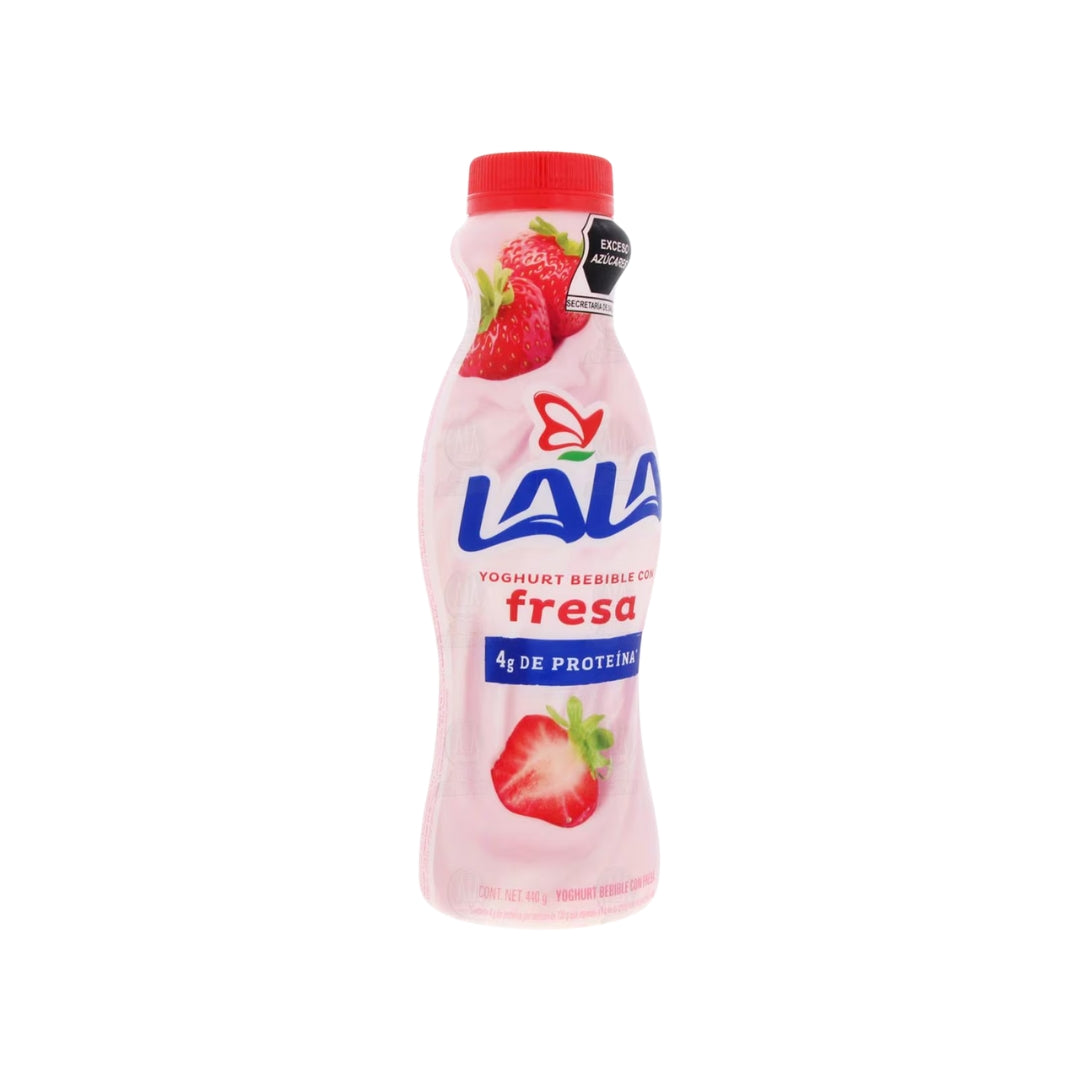 Yogurt Lala Beber Fresa 440 Gr
