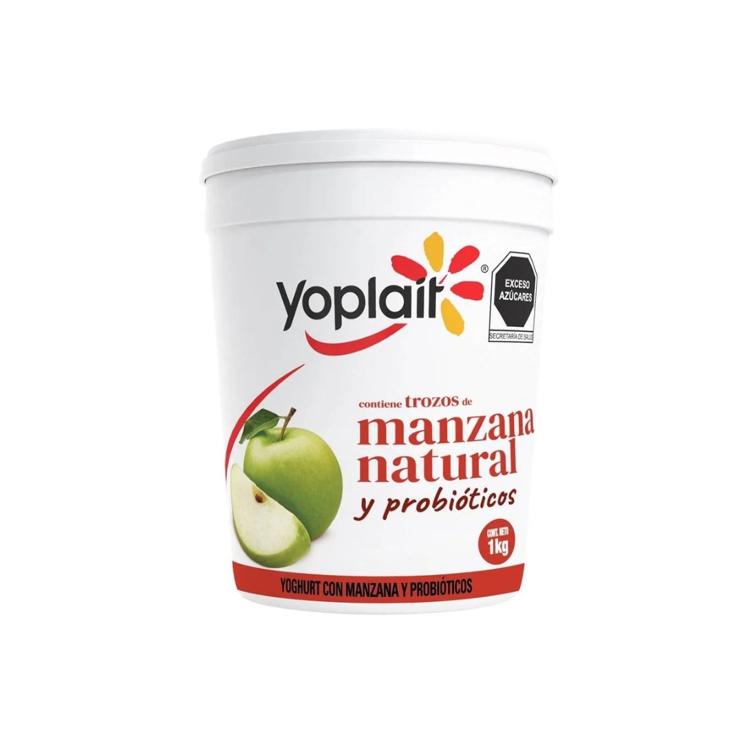 Yogurt Yoplait Batido Manzana 1Lt