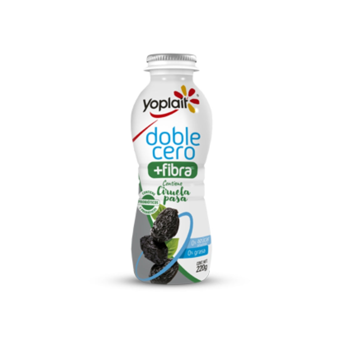Yogurt Yoplait Doble Cero Fib. Ciruela 220 Gr