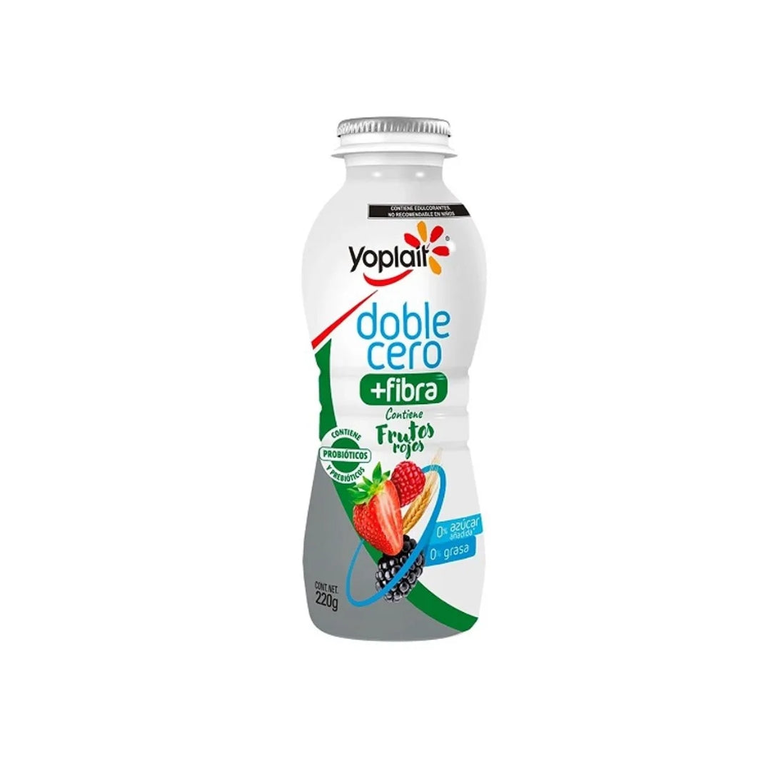 Yogurt Yoplait Doble Cero Fib. Fre/Mor 220 Gr