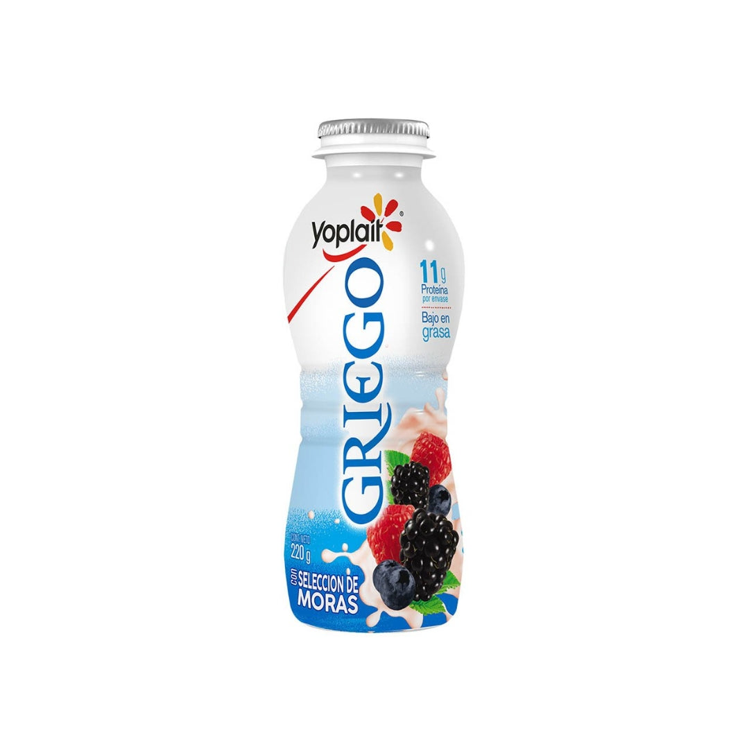 Yogurt Yoplait Griego Beber Mora 220Gr