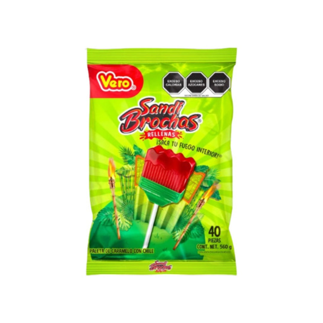 Dulces Vero Paleta Sandibrochas 24/40/16Gr