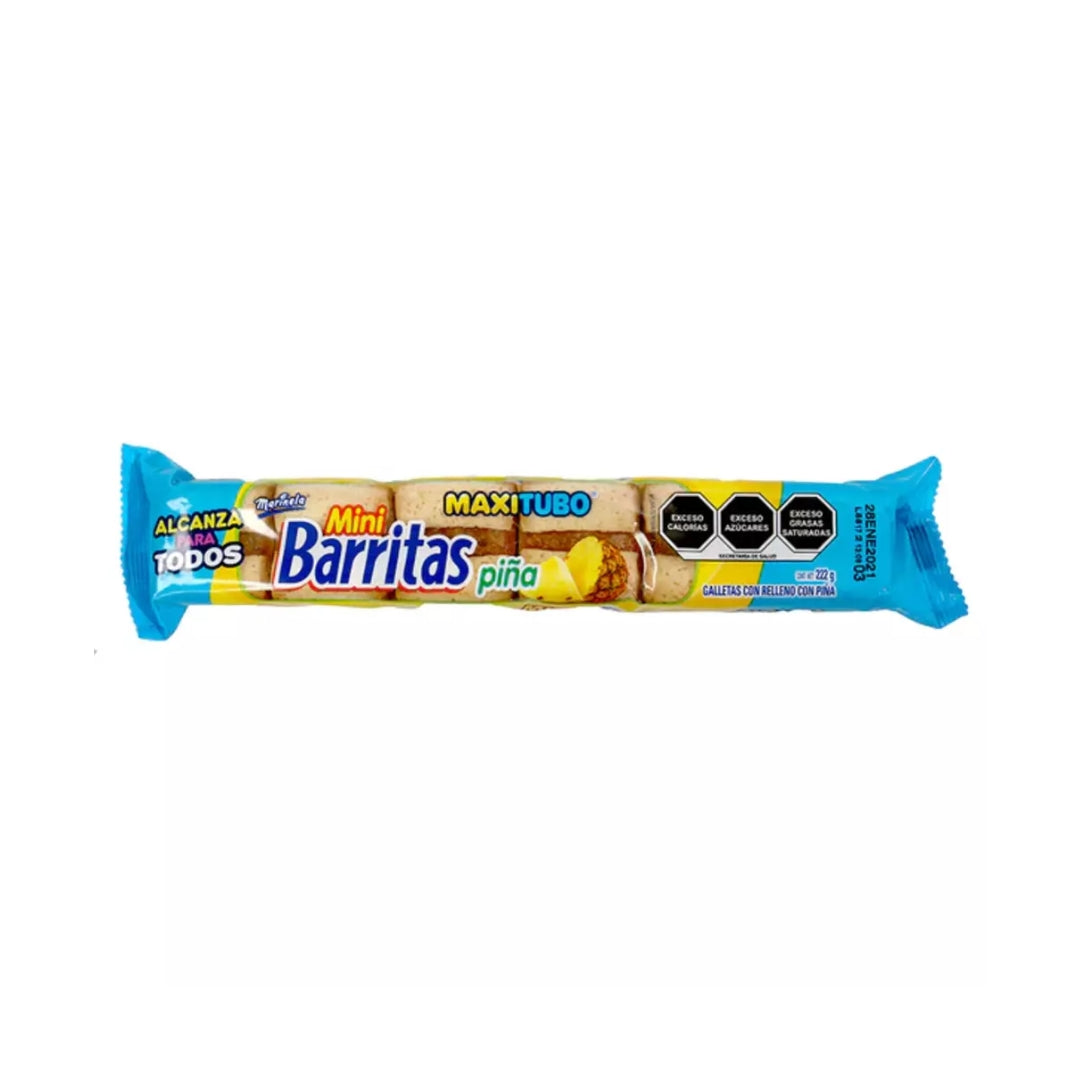 Galletas Marinela Barritas Mini Piña 222 Gr