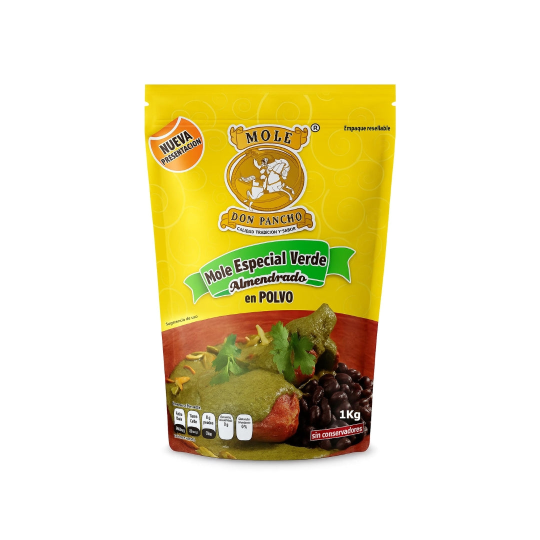Mole Don Pancho Polvo Verde/Almen Kg